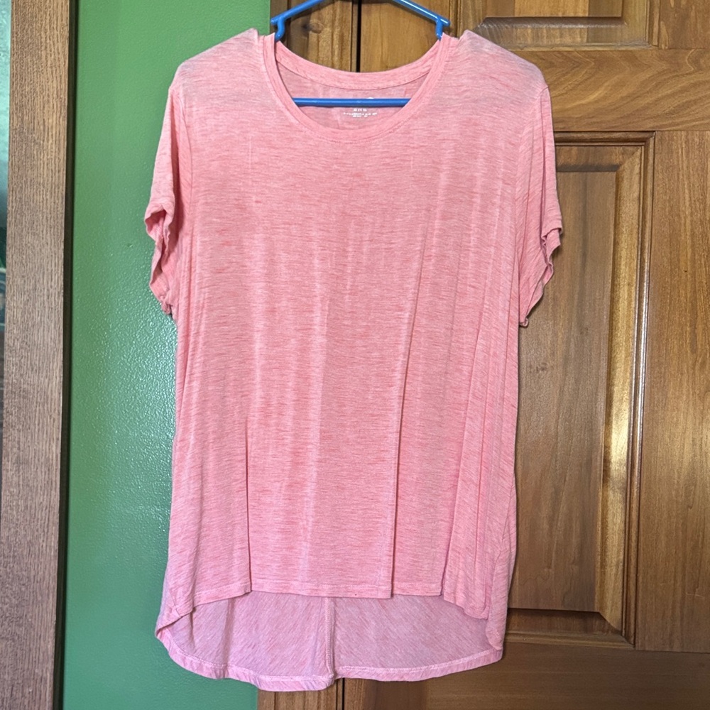 Avia Women's Light Pink Short Sleeve Tee